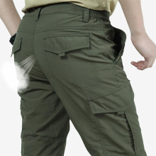 Men’s Lightweight Tactical Pants Breathable Summer Casual Army Military Long Trousers Male Waterproof Quick Dry Cargo Pants