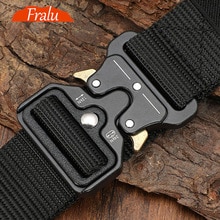 125-140long big size Belt Male Tactical military Canvas Belt Outdoor Tactical Belt men’s Military Nylon Belts Army ceinture hom